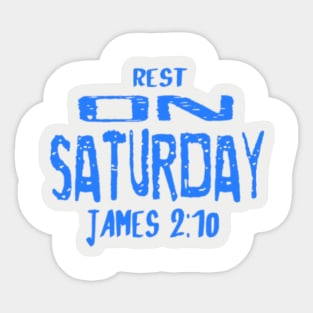 Rest on saturday Image digital Sticker